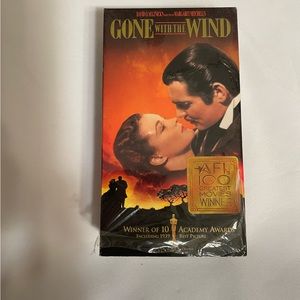 Gone‎ With the Wind (VHS 1998, Digitally Re-Mastered) 2 Tape Set